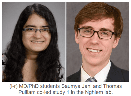 Saumya Jani and Thomas Pulliam 